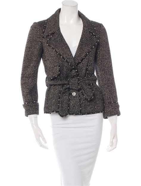 chanel tweed jacket shop online